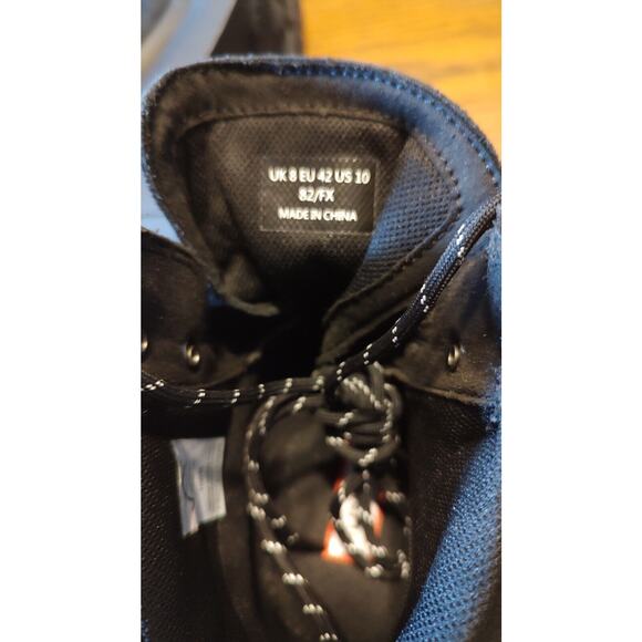 HUNTER Discoverer Mid Lace-Up Heel Boots BLACK Size 10 NEW NWOB - Picture 7 of 7